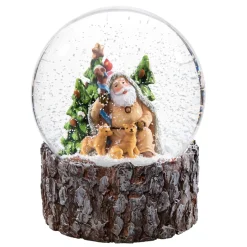 Schneekugel "Waldweihnacht"