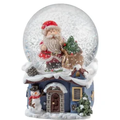 Schneekugel "Weihnachtsbesuch"