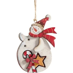 Schneemann Mit Zuckerstange