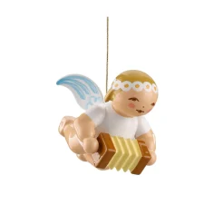 Schwebeengel Mit Harmonika, Klein