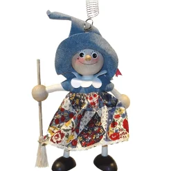 Schwingfigur "Hexe", Blau