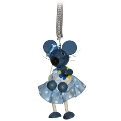 Schwingfigur "Maus Mit Baby"