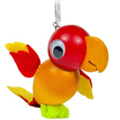 Schwingfigur "Papagei" Mit Wackelaugen