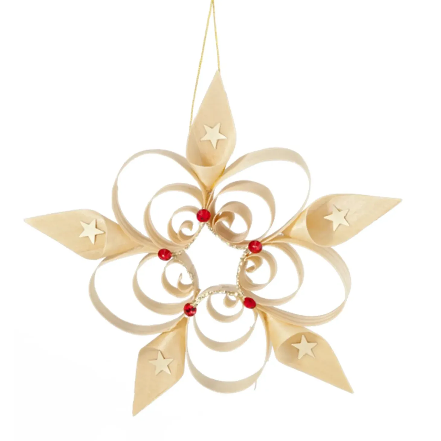 Stern Mit Roten Steinen