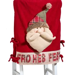 Stuhlhusse Mit Weihnachtsmann