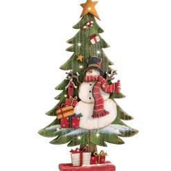 Tanne Mit Schneemann