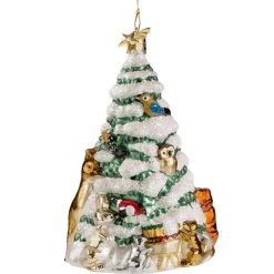 Tanne Mit Waldtieren