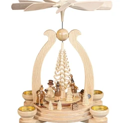 Teelicht-Pyramide "Winterspas"