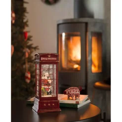 Telefonzelle Mit Weihnachtsmann