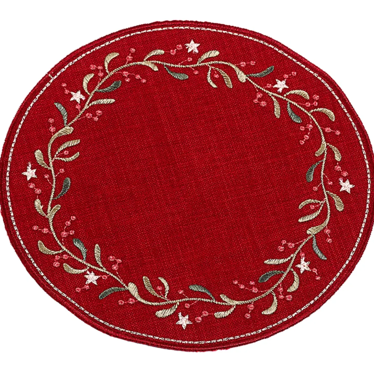 Tischdecke "Mistel" R 20 Cm