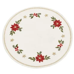 Tischdecke "Weihnachtsstern" R 20 Cm