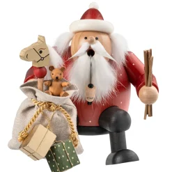 Weihnachtsmann Mit Geschenkesack, Rauchermannchen