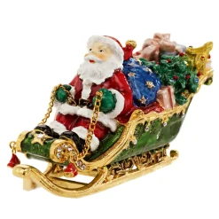 Weihnachtsmann Mit Schlitten, Schatulle