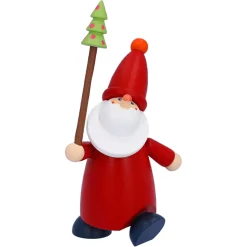 Weihnachtsmann Mit Tannenbaum