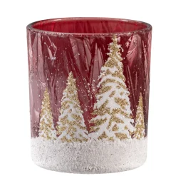 Windlicht "Winterwald"