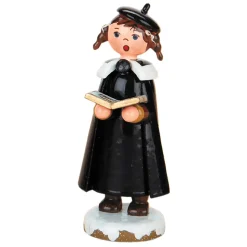 Winterkinder Kurrendenmadchen Mit Zopfen Und Buch